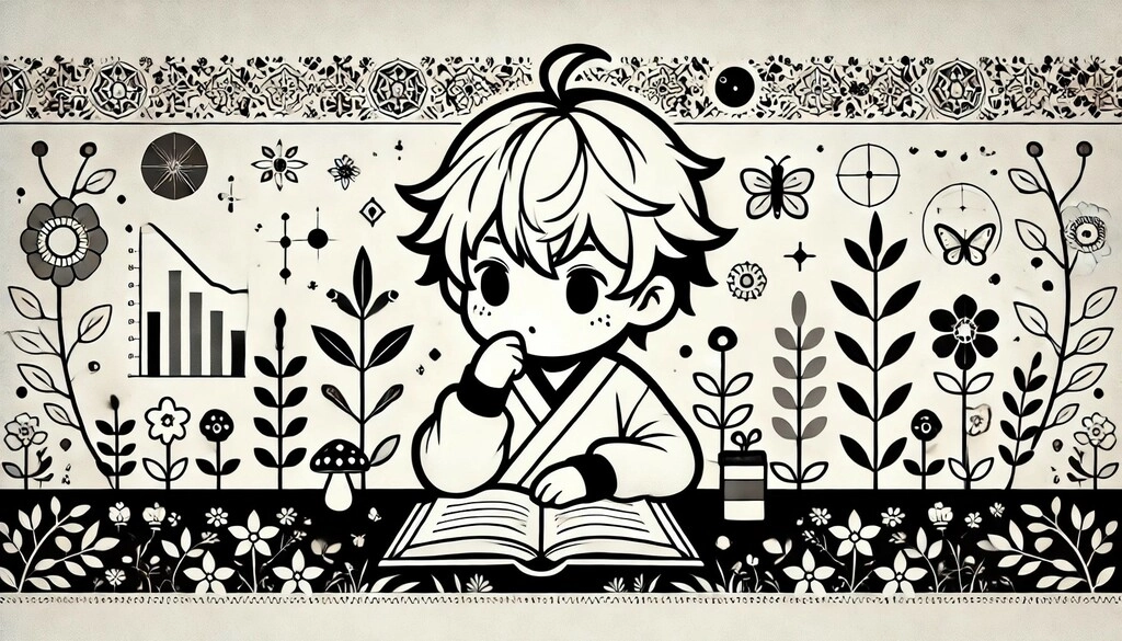 DALLE2024-07-1511.38.24-Ablack-and-whitestylizedhorizontalimageofacuteanimecharacterwithshortfluffybluehairandasimpleadorableoutfit.Thecharacterissu-ezgif.com-webp-to-jpg-converter.jpg.webp