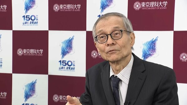 硤合憲三さん「無駄な実験はない」　次世代の研究者らにエール｜FNNプライムオンライン